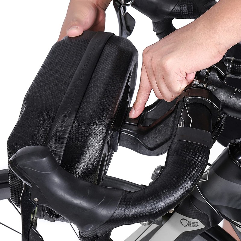 WILD MAN Quick Release 3.5L Hard Shell Rainproof Bike Handlebar