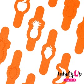 Whats Up Nails - Fruits Vinyl Stencils for Nail Art Design (1 Sheet, 20 Stencils)