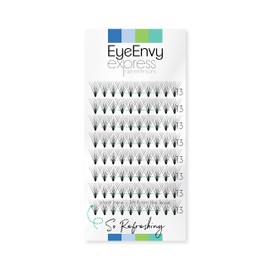 EyeEnvy Express Lash Extensions So Refreshing Faux Mink Individual Cluster Eyelashes - 13mm