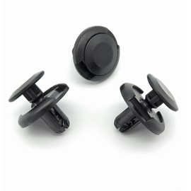 VVO Fasteners- Black Metal Bonnet Insulation & Soundproofing Clips for Toyota Yaris, (Pack of 10)