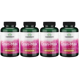 Swanson Cran-Max 500 mg 120 Veg Caps (4 Pack)