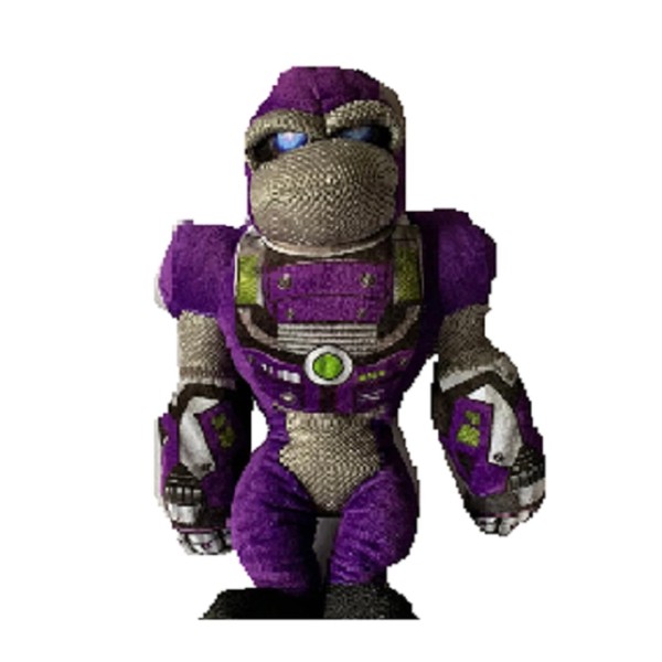 Large Weighted stuffed animal, Robot Ape, choose 4-8 lbs, apes,
