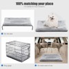 SIWA MARY Dog Bed Mat Soft Crate Pad Washable Anti-Slip