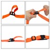 Socpuro Cargo Tightening Belt, 6.6 ft (2 m), Cam Buckle,