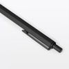 MUJI Aluminum Hex Ballpoint Pen, Black, 0.7mm, Needle Type 23079945