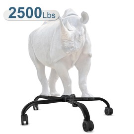 Frassie 25 Inch Office Chair Metal Base Replacement Heavy Duty 2500 Lbs Computer Chair Base Part with 5 Casters