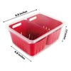 Kitchen Spaces KSDCB12-AMZ Twin Colander Stackable Food Storage Organizer for