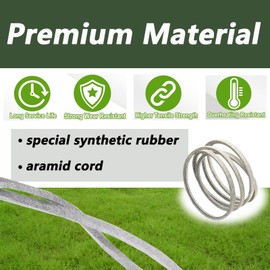 OEM Replacement - 041-1650-00 Deck Belt Replacement for Bad Boy Mowers Parts Accessories for Maverick Pup ZT Elite ZT Avenger B165 AOS Outlaw CZT 60" 54" Deck 5/8" x 168"Replace Aramid Cord Belt