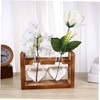 MERRYHAPY 2pcs Heart Vases Hydroponic Plant Vase Decor Container for