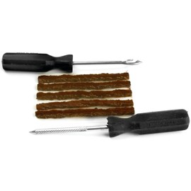 Performance Tool 60202 Tire Repair Kit for Cars and Trucks - Includes Plugger, Reamer, and Plugs - Keep Your Tires in Top Shape