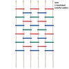 Innovative Rainbow Kids' Wooden Rope Ladder - 3/4/5-Group Connectivity, 14-Inch