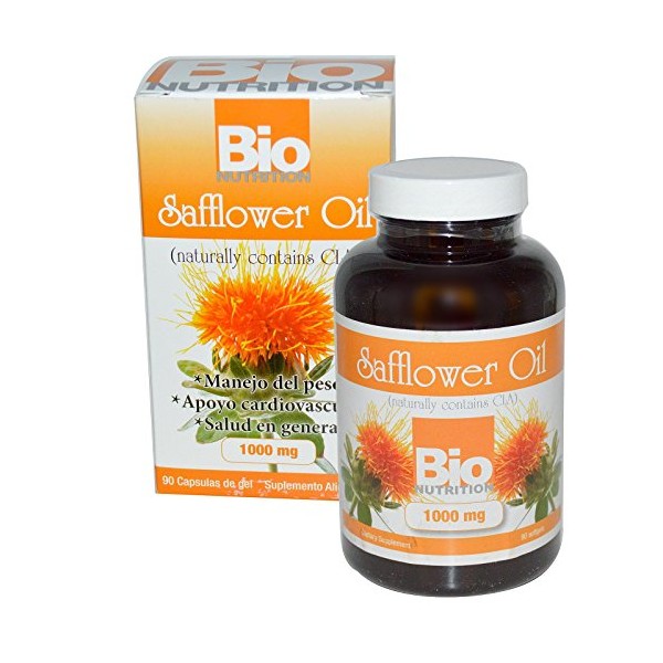 Bio Nutrition Inc Safflower Oil 90 Sgel3
