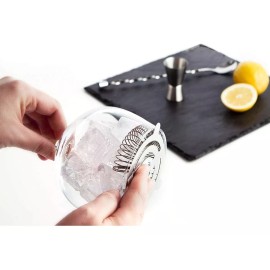 Buffetware Set Barman Colador Jigger Cuchara Tapete Bebidas Paquete Bar
