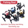 Fishing Reel Spool with Line 5.1:1 Gear Ratio Spinning Reels