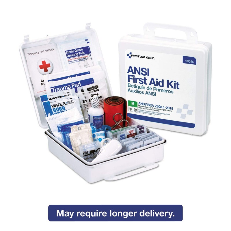 First Aid Only 90566 ANSI B 2015 and OSHA Compliant