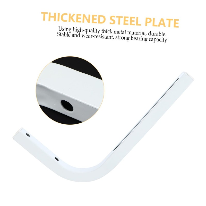 COHEALI 2pcs Projector Screen Mount Bracket Wall Hanging Hook Bracket