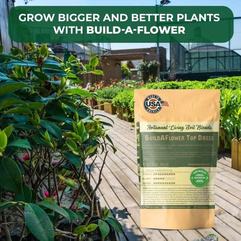 BuildASoil Build-A-Flower Top Dress Kit - Half Cubic Foot