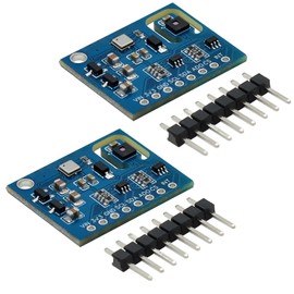 ARCELI Pack of 2 ENS160+AHT21 Air Quality Temperature Humidity Sensor Modules, CO2 eCO2 TVOC Air Quality Sensor Modules for Home and Air Purification