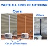 Cestluck 3'' 14 Ft Mini Split Line Set Cover, PVC