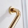 Leyden Brass Shower Grab Bar，Gold Support Bar Bathroom Hand Safety
