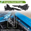 HOPESPANNER No.5342048090/5341048090 Hood Hinges for Lexus RX350 2010-2015 Black Front