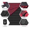 AGEMORE Cotton Flannel Double Sleeping Bag for Camping, Backpacking Or