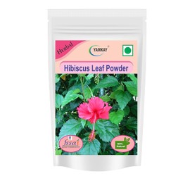 Yamkay Hibiscus Leaf Powder for Hair Fall & Growth | 100% Natural Hair Wash | 300 GM | 10.58 Oz | for Healthy, Luscious Hair