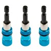 Rumyve 3pcs 1/4 Hex Shank Drywall Screwdriver,Adjustable Screw Depth Screwdriver