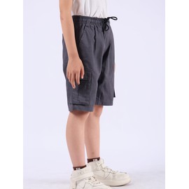 NATUST Children's Cargo Shorts Boys, gray