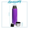 GRÄWE Thermos Flask, Stainless Steel Drinking Bottle, 1 Litre, Thermos