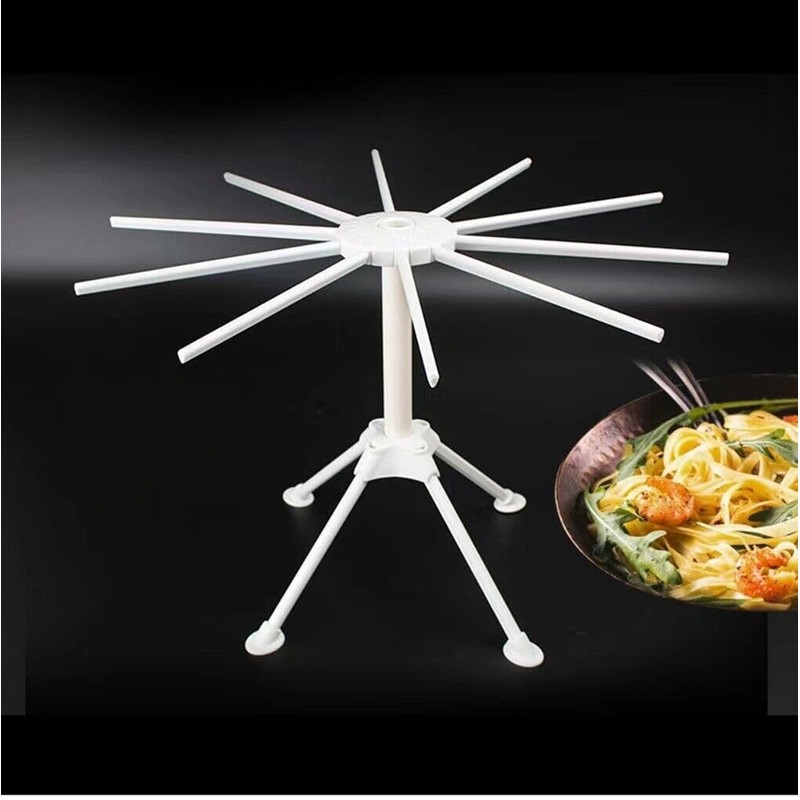 Penelife Pasta Dryer with 10 Extendable Arms - Foldable Pasta