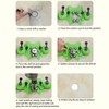 Tile Hole Saw Guide Jig Fixture Adjustable Portable with 2