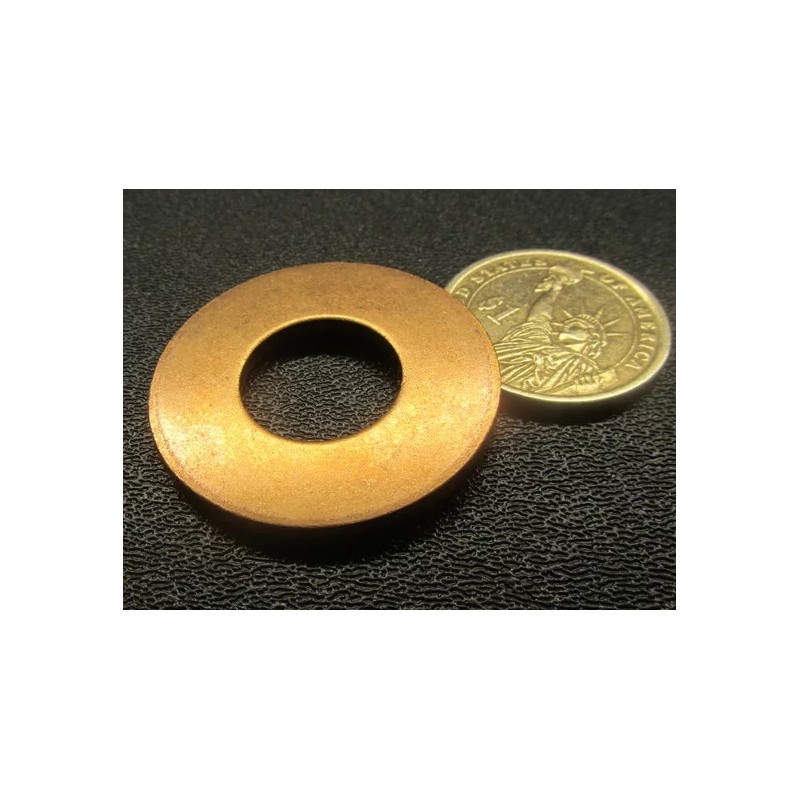 Unbranded Bronze Round Washer, No 5/8 Screw, 1.50" OD x