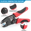 Plustool 6PCS Crimping Tool Set - Ratcheting Wire Crimper -