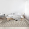 LUXE WEAVERS Modern Geometric Dots Taupe 2x3 Area Rug