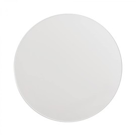 KastLite Pure White Acrylic Disc | .080" Thick 4.25" Opaque Custom Cut Glass Like Plastic Sheet for DIY Keychains, Ornaments & Crafts | Round, 5-Pack