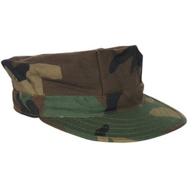 Fox Outdoor Products Marine Cap, Woodland Camo, Medium