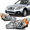 SCITOO Headlight Assembly Fits 2010-2014 for Subaru Legacy 2010-2014 for