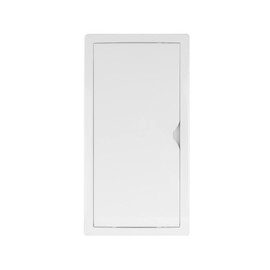 VONLIS Inspection Flap 150 x 300 mm Inspection Door 15 x 30 cm Plastic Drywall Plasterboard Maintenance Flap White Suitable for Wet Rooms Flush-Mounted Flap