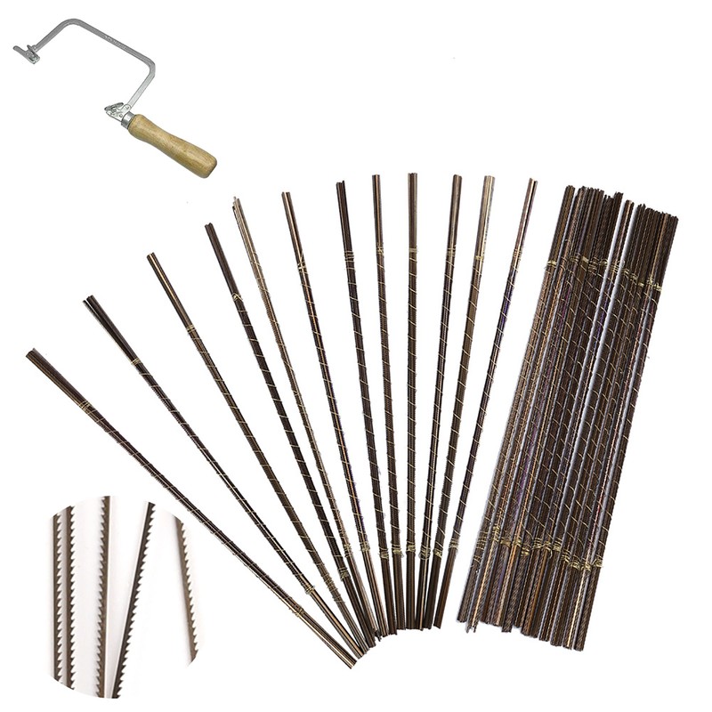 144pcs High Carbon Steel Jewelry Saw Cutting Blades High Toughness