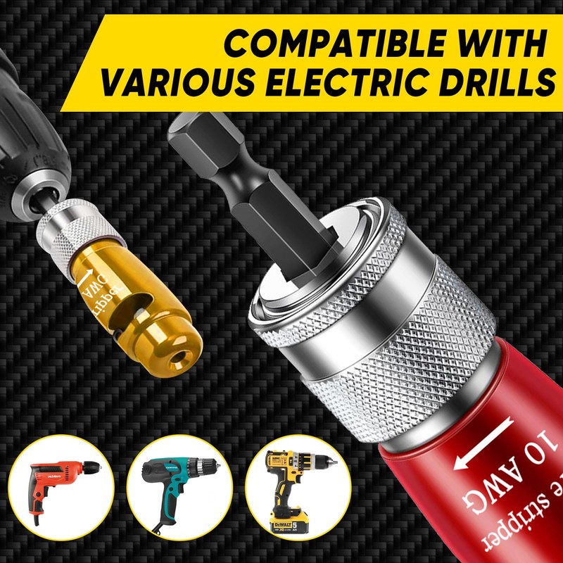 US Regulations Wire Stripping for Drill, Wire Stripping Tool &