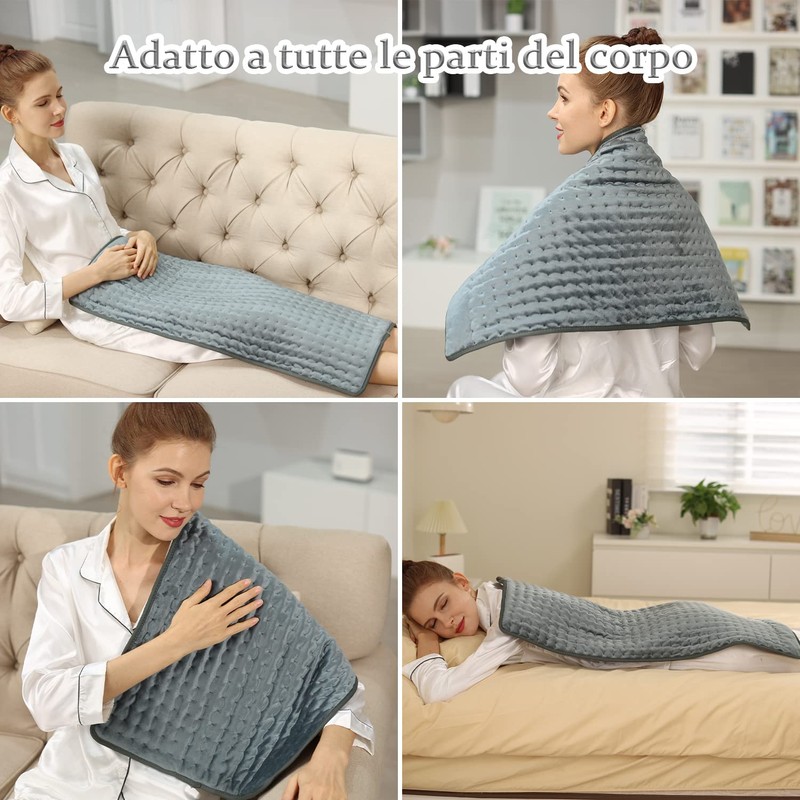 Termoforo Elettrico, Termoforo per schiena, collo, spalle e addome con