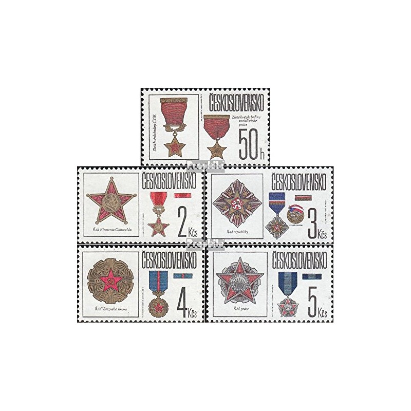 Prophila Collection Czechoslovakia 2897-2901 (complete Excl. 1987 Kegeln (stamps for