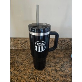 Bullet Thor Union Pacific UP Bullet SM-6948 - Thor 40 oz Eco-Friendly Straw Tumbler New