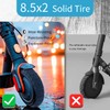 50/75-6.1 Off-road Solid Tire, 8 1/2 x2 Scooter tire, 8.5x2