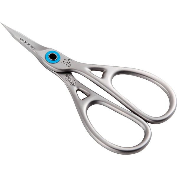 Ring Lock manicure scissors with large finger holes, stainless, for cutting nails and cuticles, length 9.5 cm
