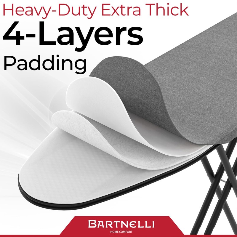 Bartnelli by Rorets Ironing Board Made in Europe | Iron