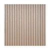 4ft x 4ft Unfinished Maple Veneer Flexible Tambour Wall Panel