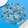 WOCRAFT 100pcs Butterfly Charms for Jewelry Making, Assorted Jewelry Bangle