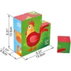 Hape Rompecabezas de Bloques de Animales de Granja | Puzzle